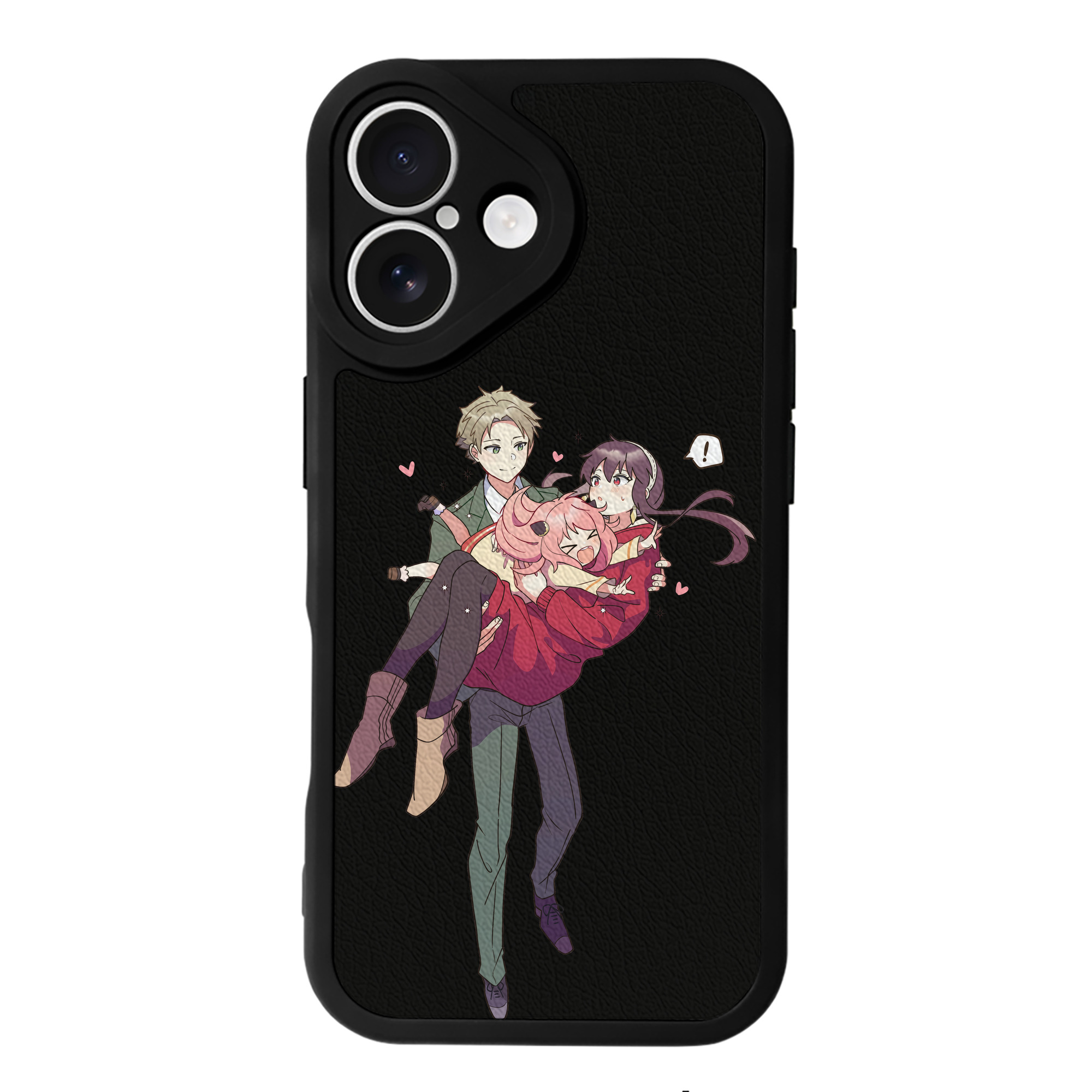（画像用） SPY×FAMILY间谍家家酒 【iPhone 16シリーズ対応】シリコンスマホケース（レザー調） 材質：シリコン